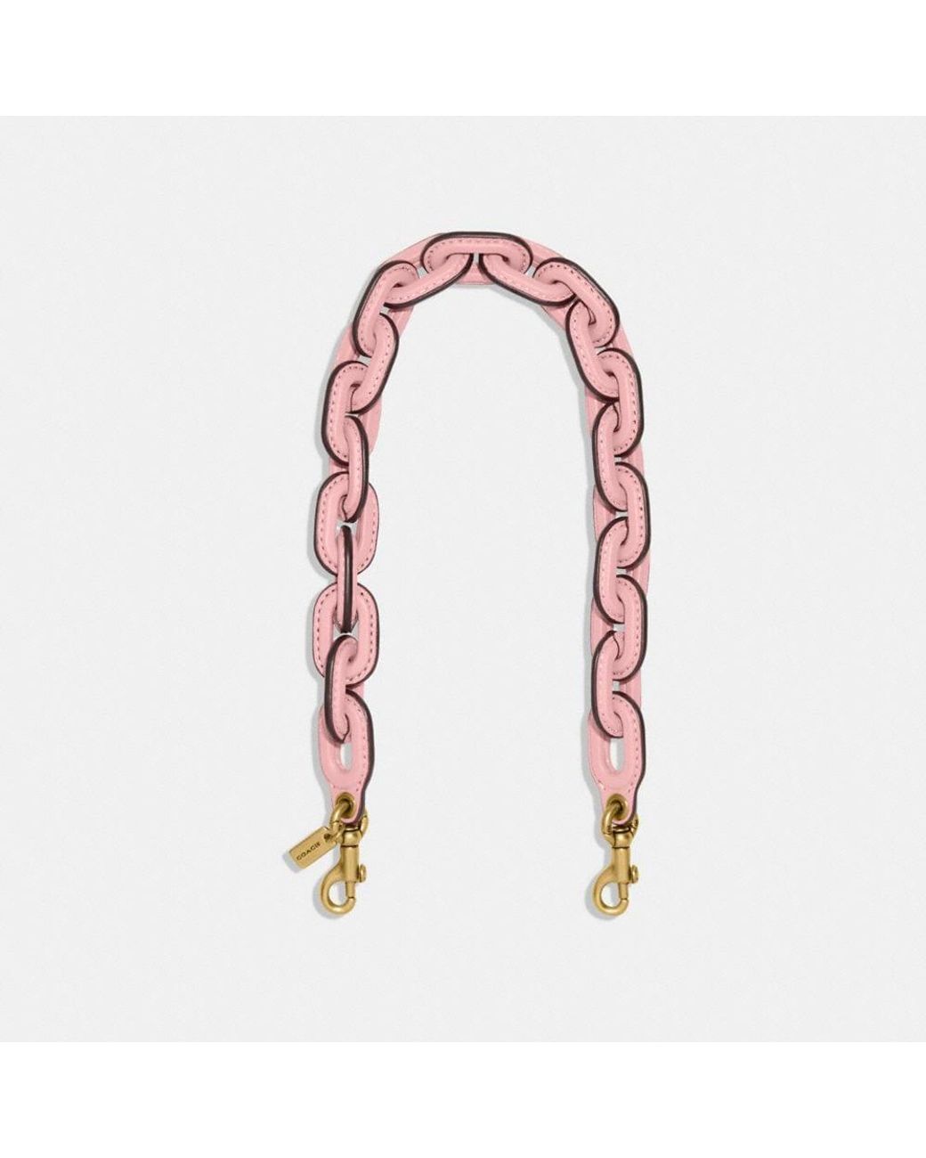 Marc Jacobs Silver 'The Heart Charm Chain' Shoulder Strap