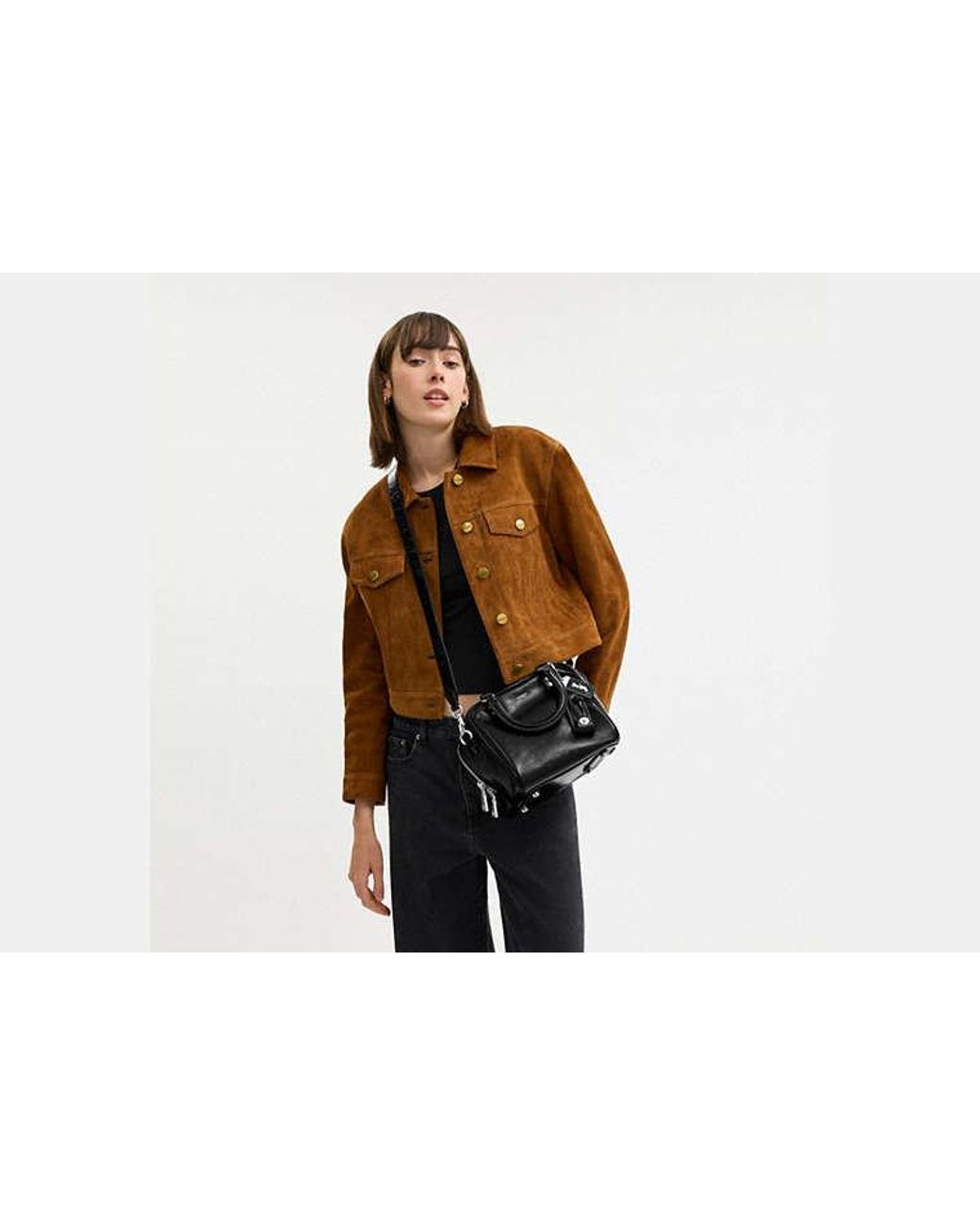 COACH Black Cube Rogue Tasche 20 Für Frauen