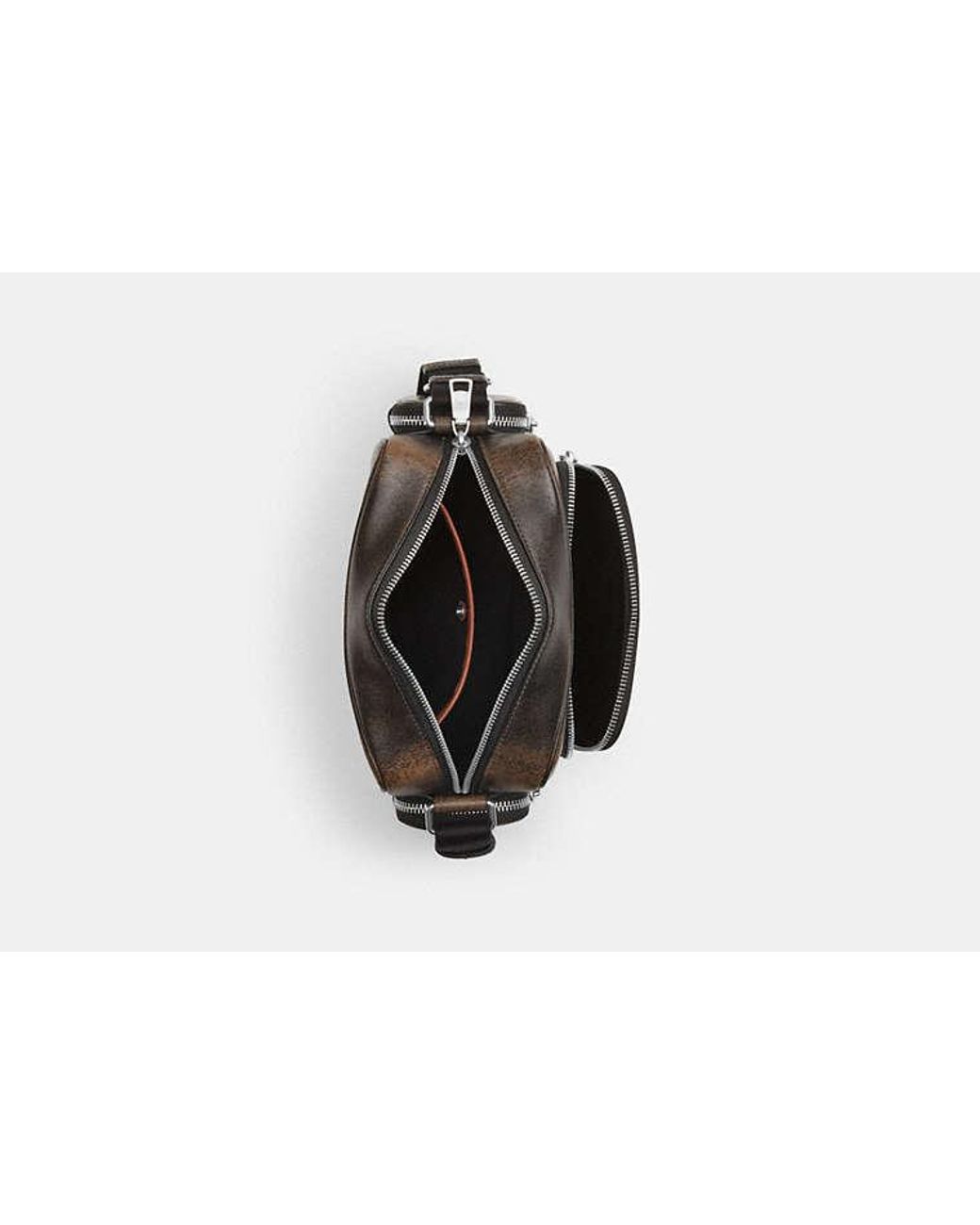 COACH Black Fletcher Crossbody Bag for men
