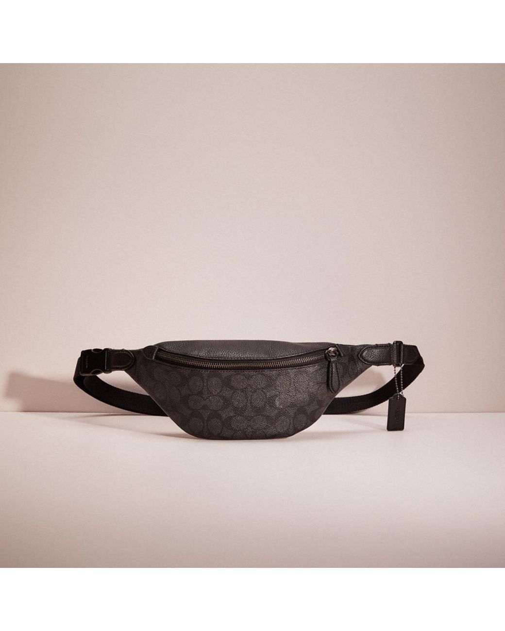 COACH Restored Charter Belt Bag 7 In Signature Canvas for Men Lyst