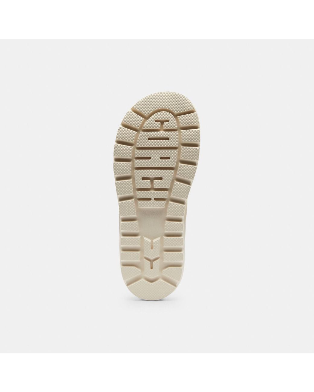 COACH White Flip Flops