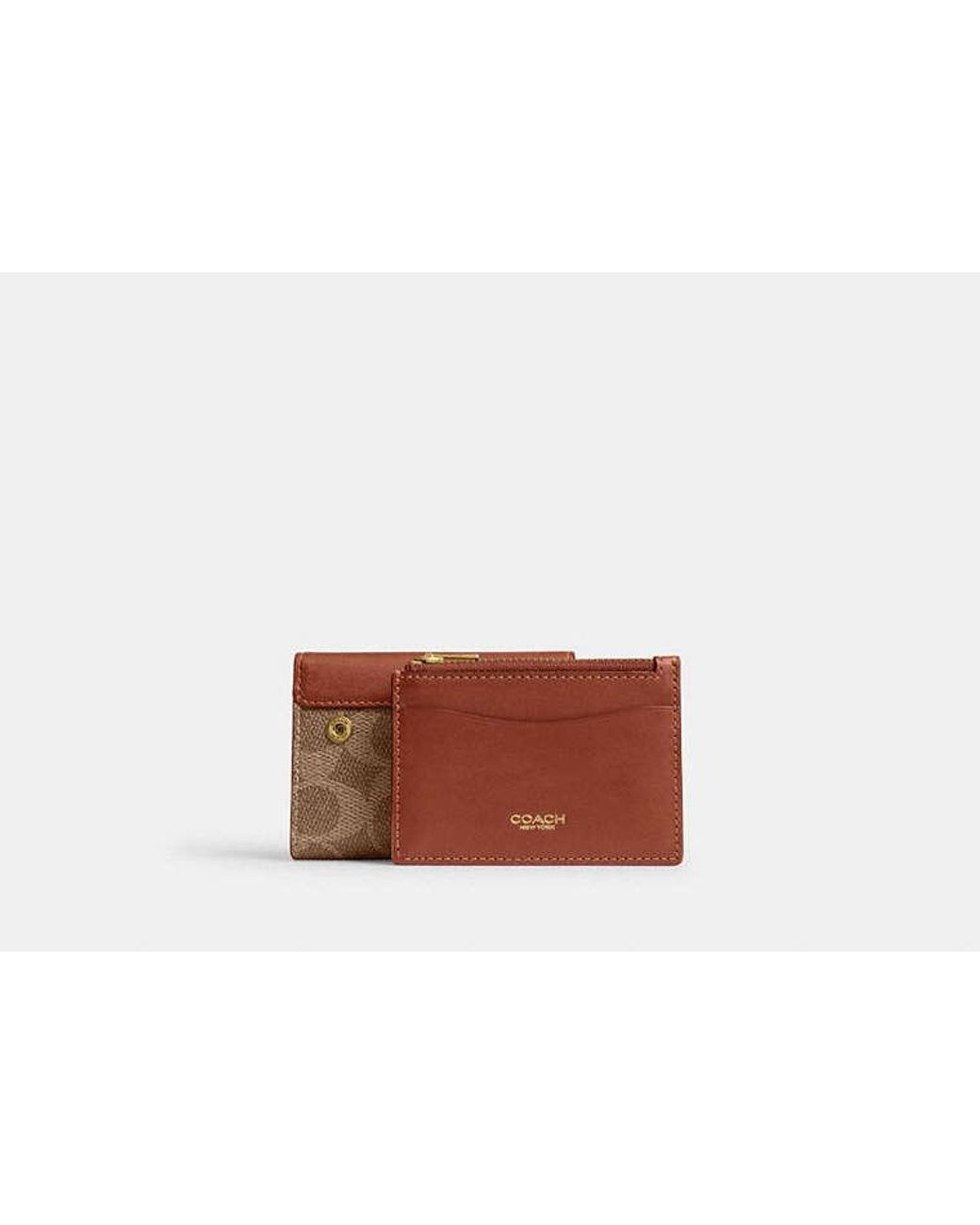 COACH Black Essential Card Holder Wallet