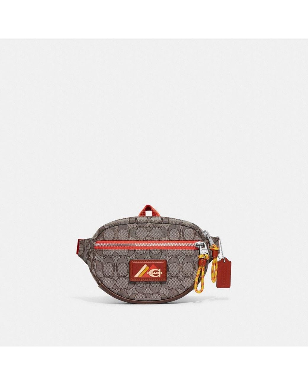 COACH®  Charter Belt Bag 7 In Micro Signature Jacquard