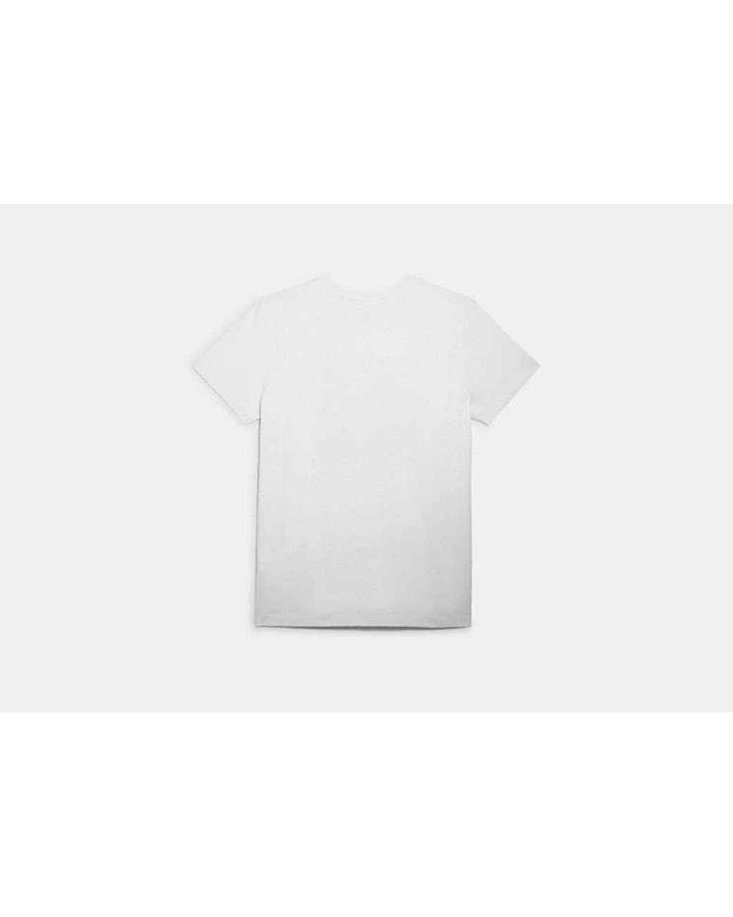 COACH White Signature T Shirt