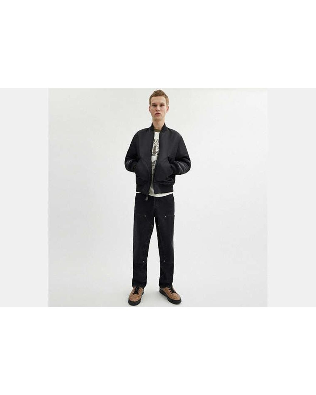 COACH Black High Line Sneaker for men