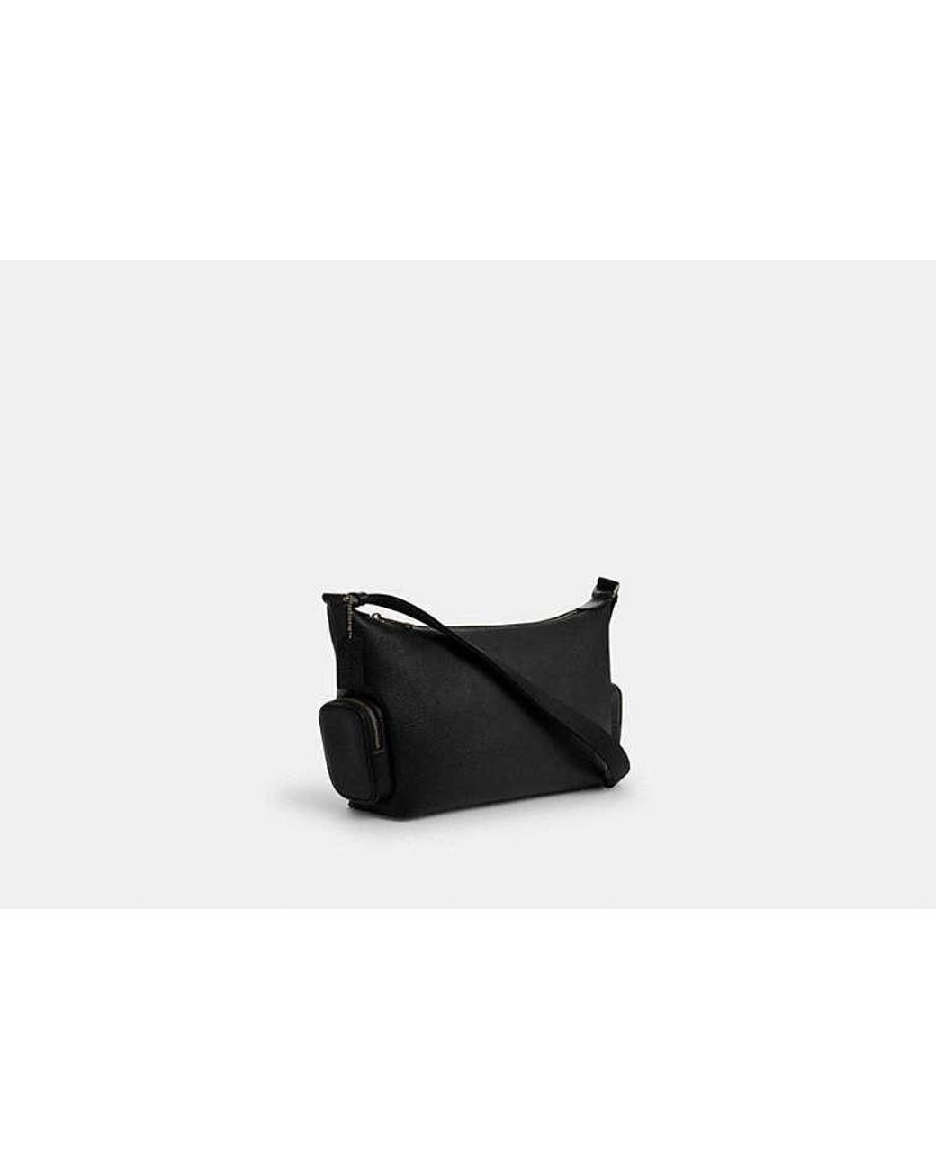 COACH Black Finn Crossbody Bag With Pockets for men