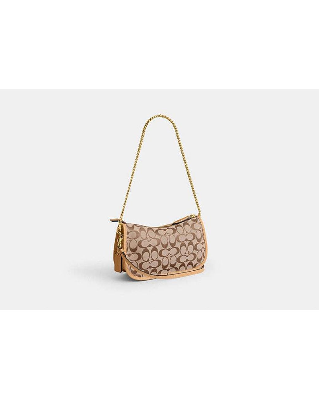 COACH Black Twin Turnlock Waverly Bag