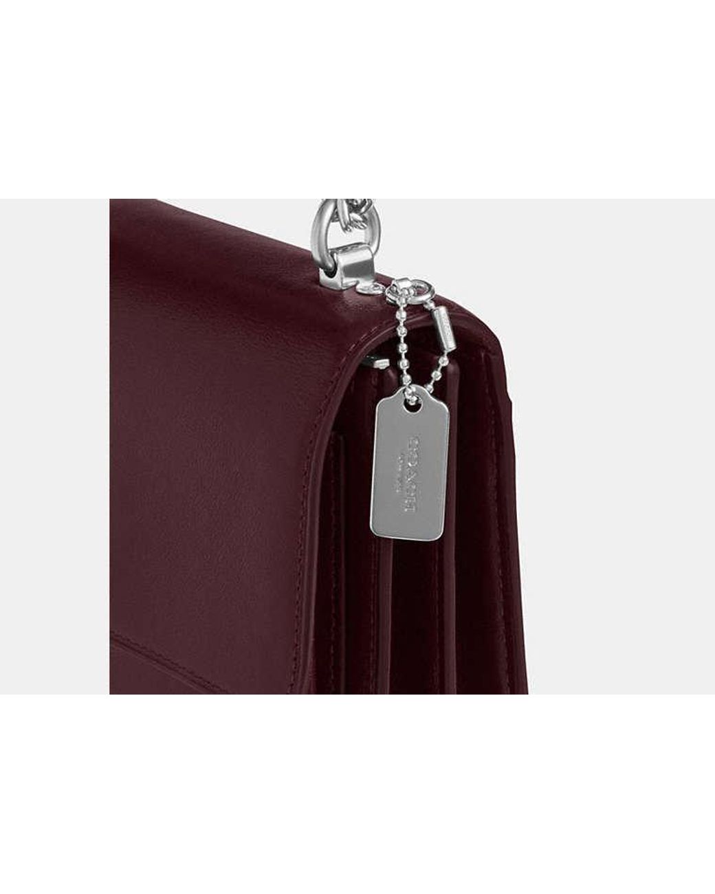 COACH Red Mini Klare Crossbody Bag
