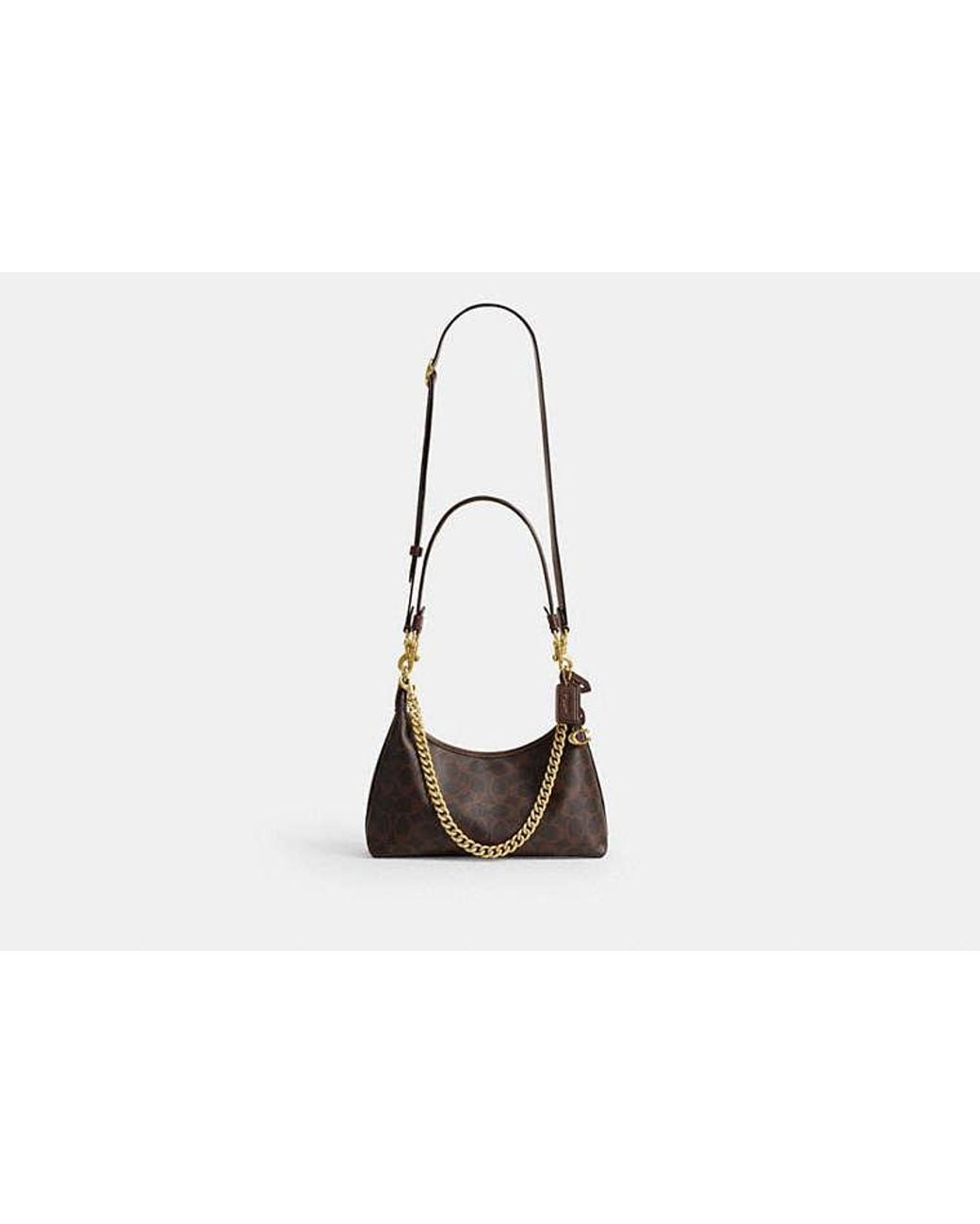 COACH Black Juliet Shoulder Bag 25