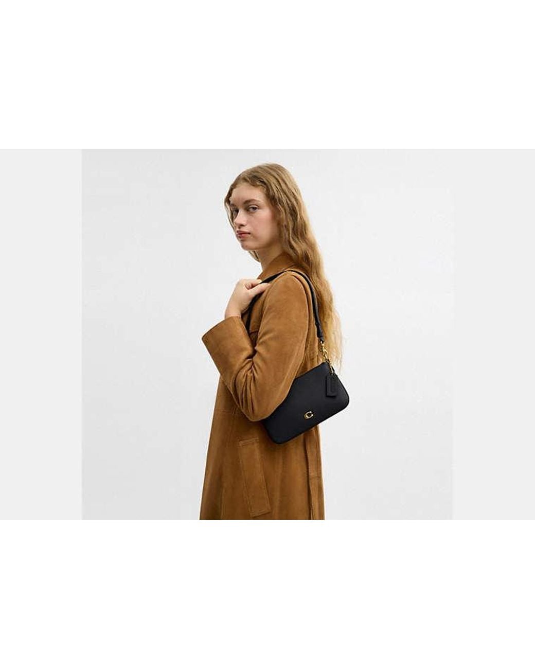 COACH Black Audrey Crossbody Bag