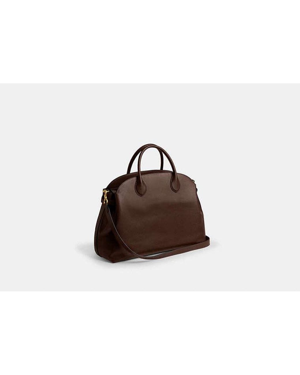 COACH Brown Soft Empire Carryall Bag 48