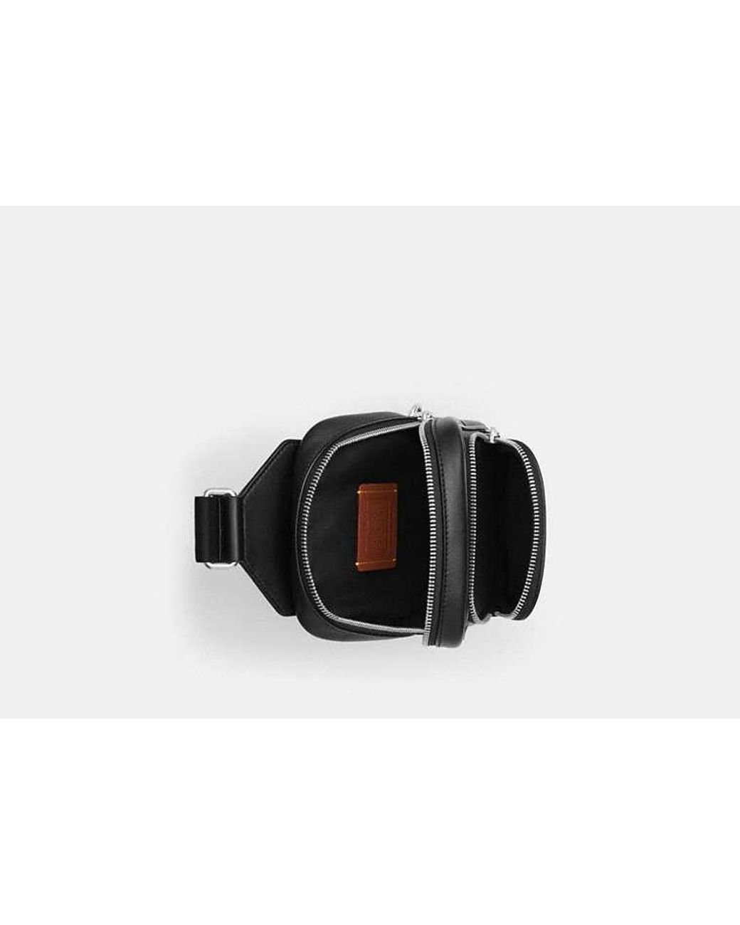 COACH Black Racer Sling Pack for men