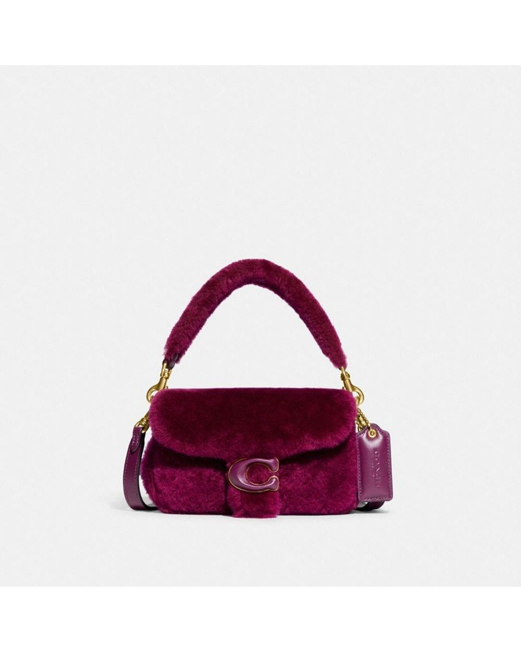 Coach tabby shearling sale