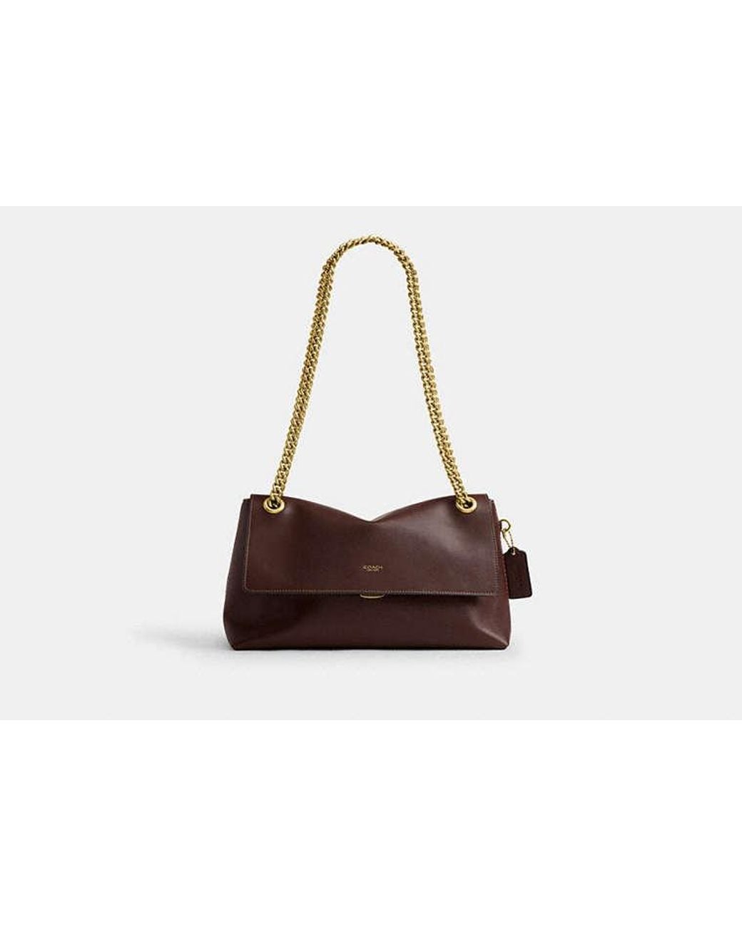 COACH Black Chelsea Shoulder Bag 30 With Chain