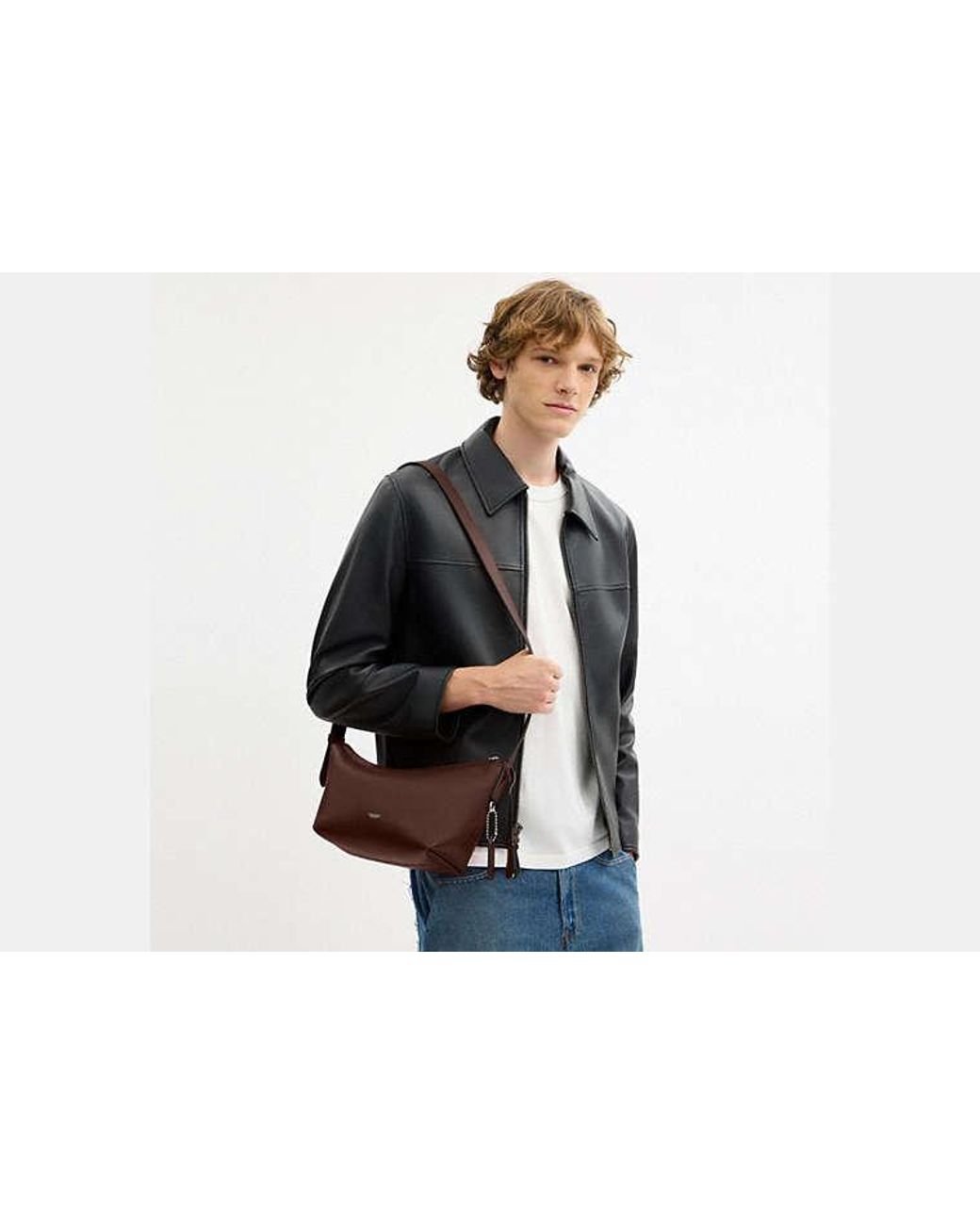 COACH Black Mott Sling Bag 22