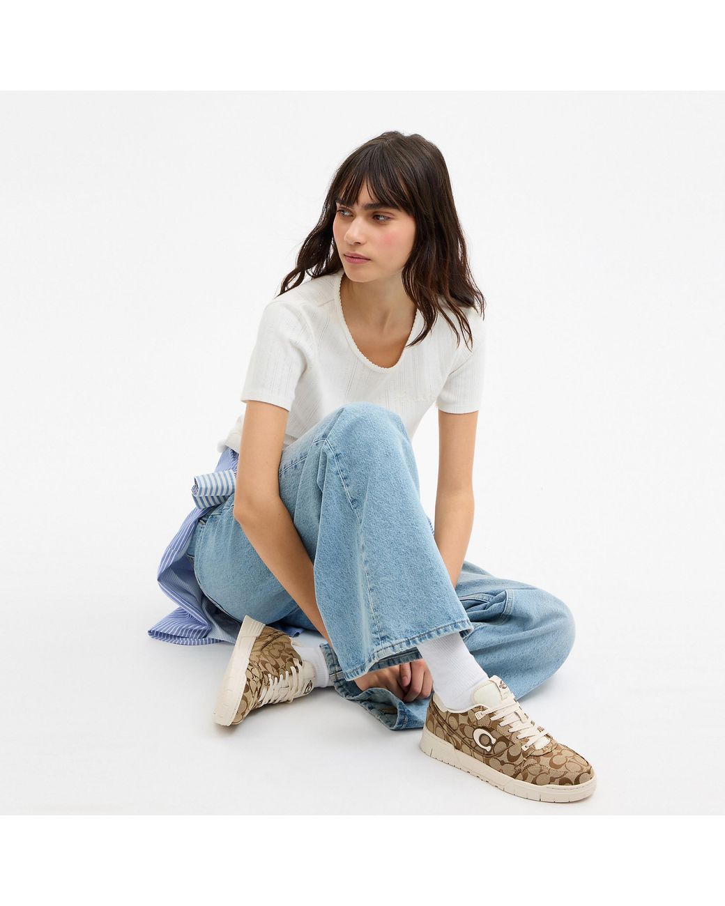 COACH Natural Soho Sneaker