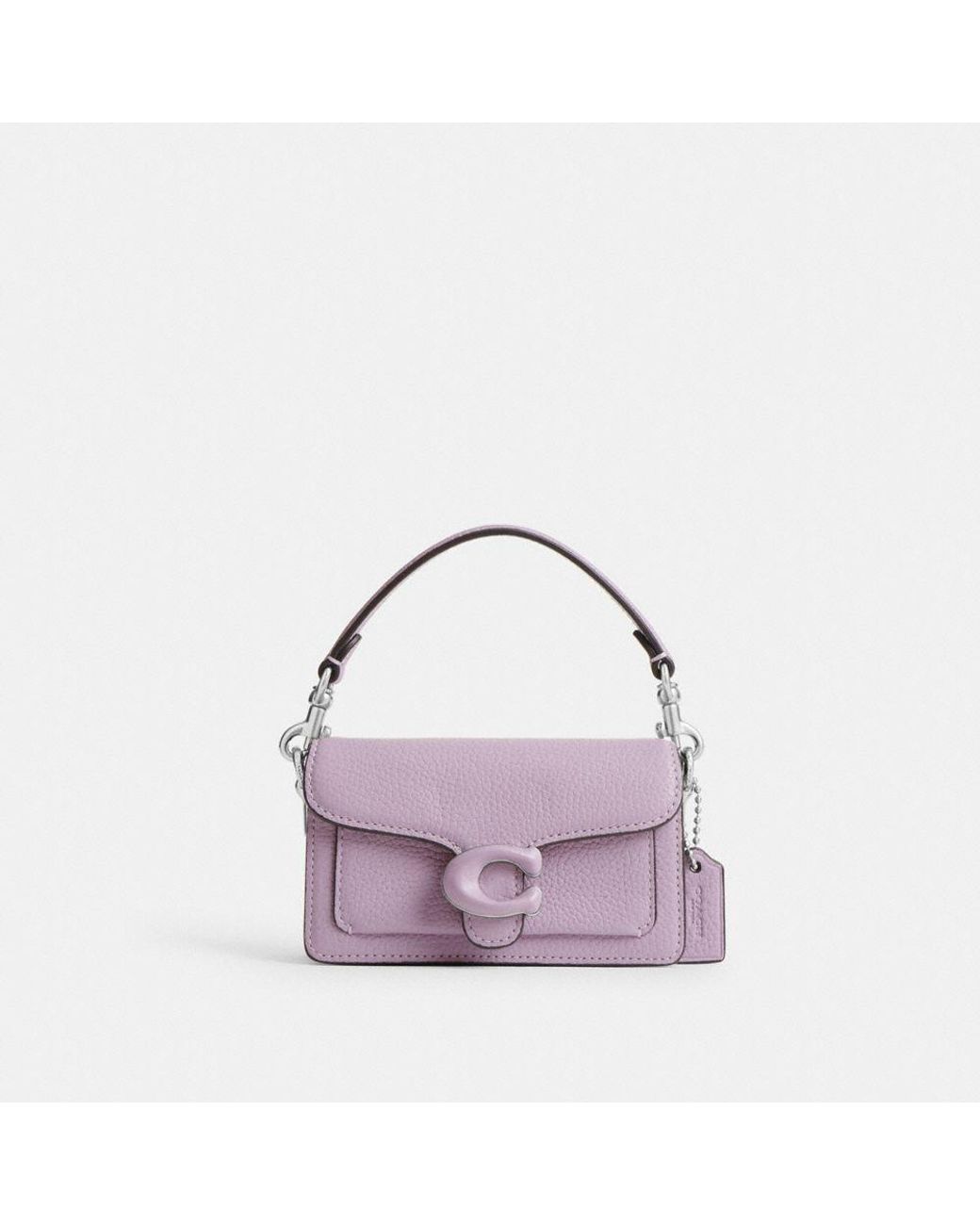 COACH Tabby Bag 12 in Purple | Lyst