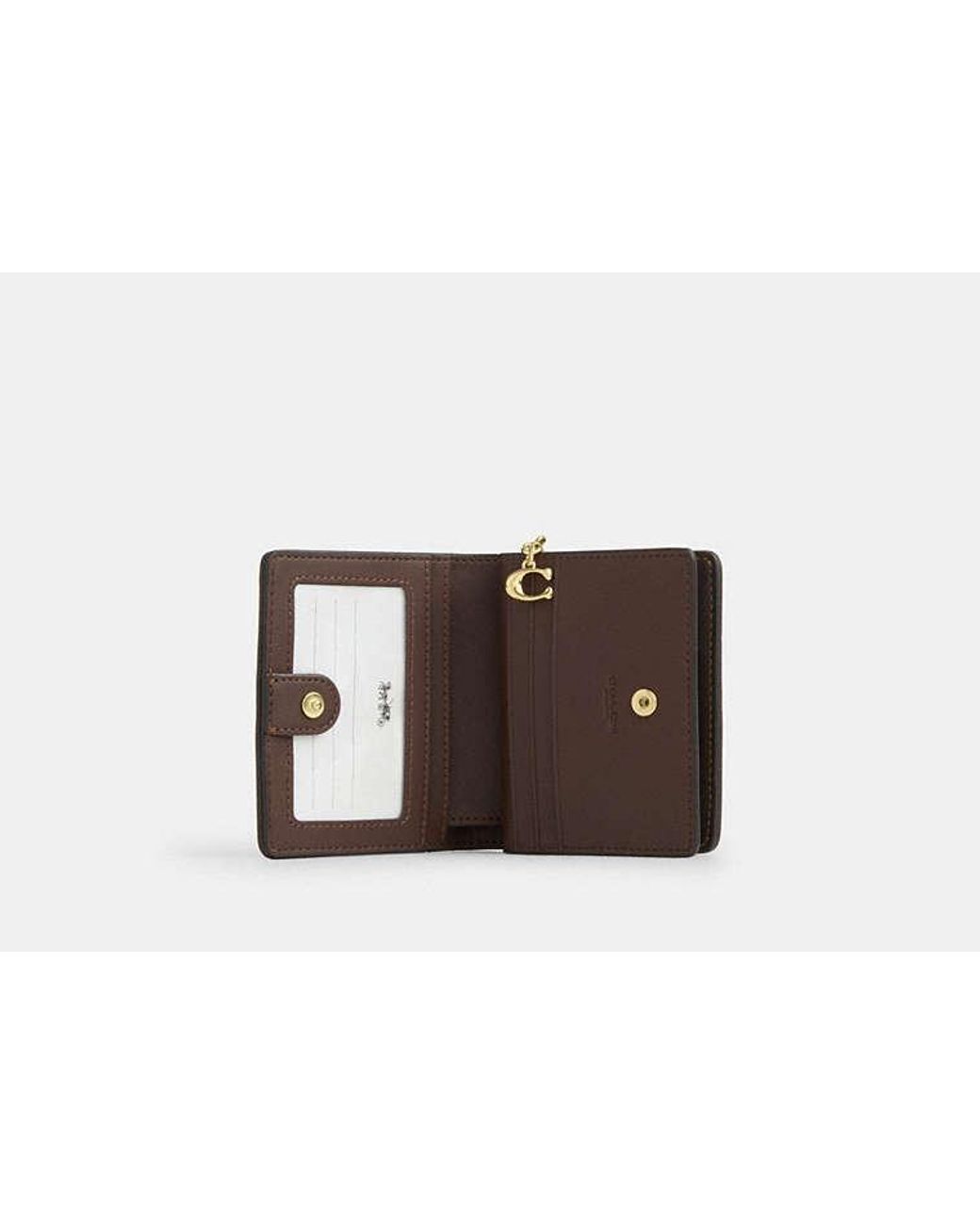 COACH Black Snap Wallet