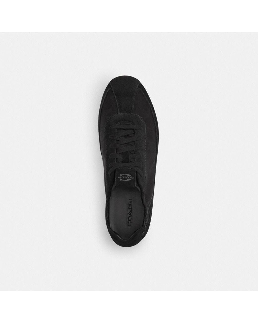 COACH Black Soft Sneaker for men