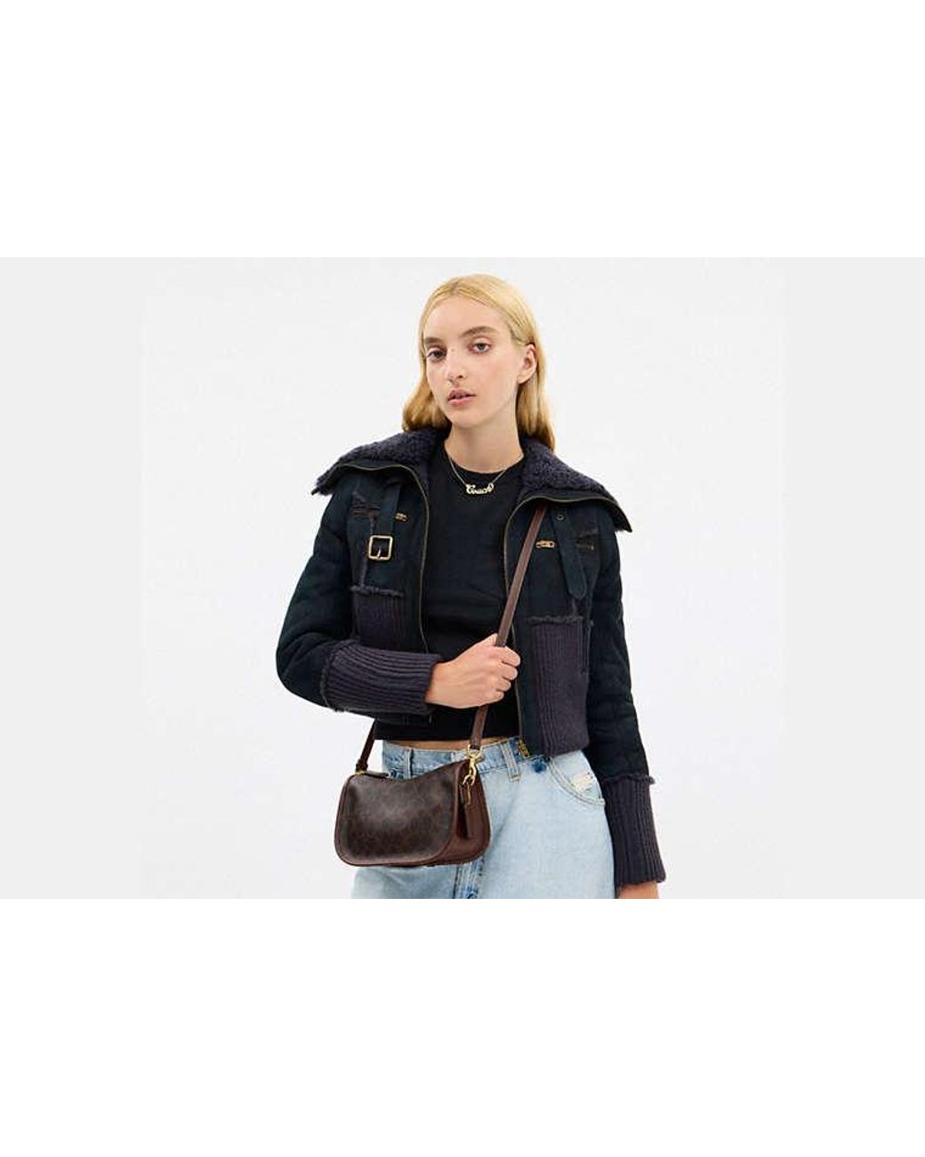 COACH Black Waverly Bag