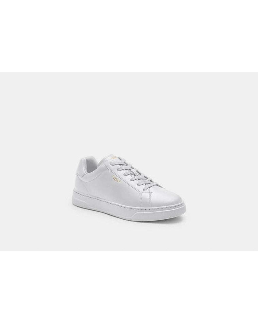 COACH White High Line Sneakers Shoes 9 D for men