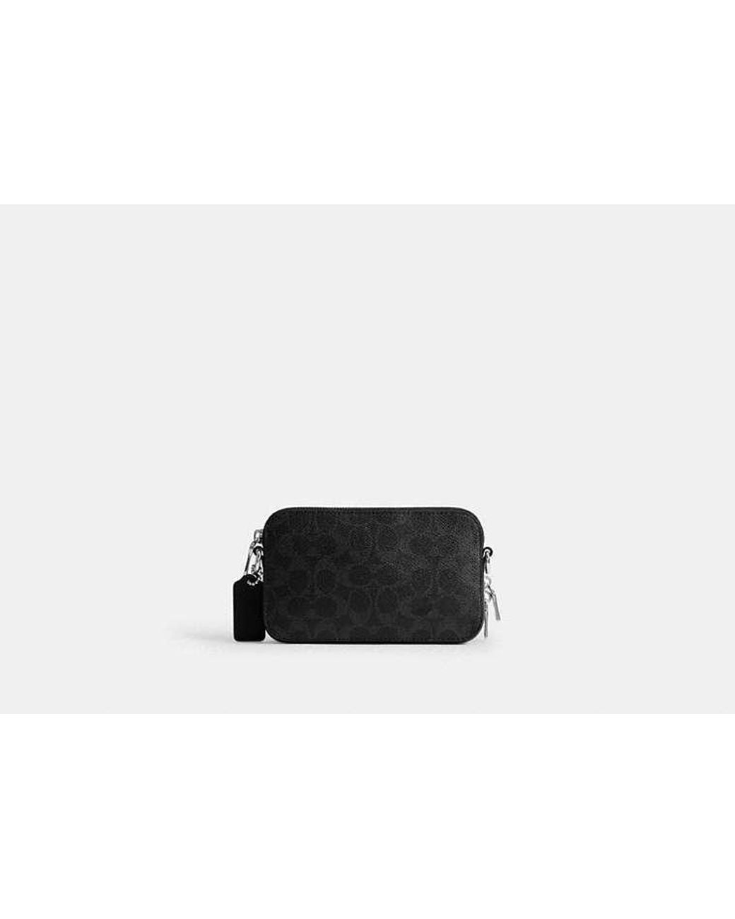 COACH Black Clinton Crossbody Bag for men