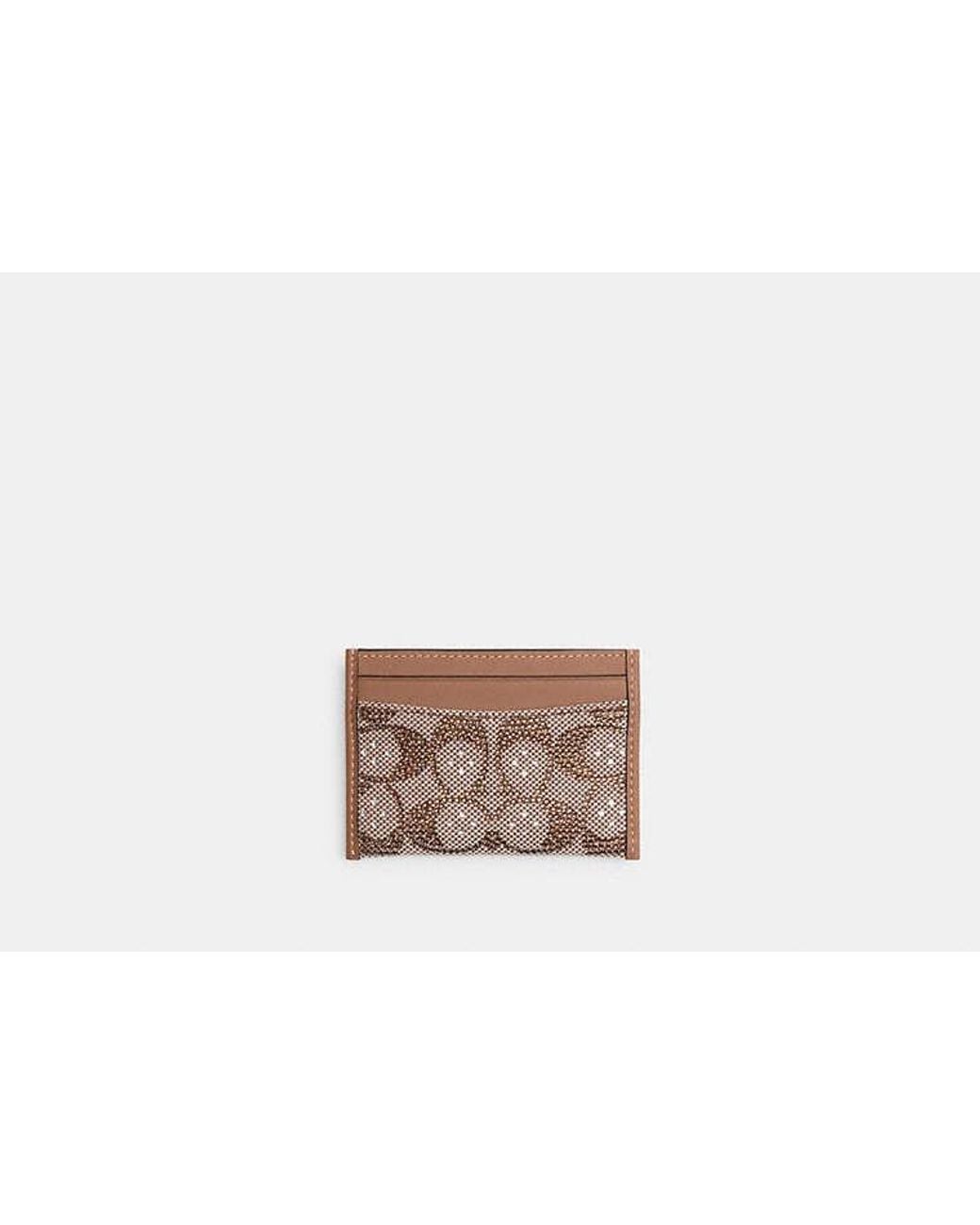 COACH Black Essential Card Case