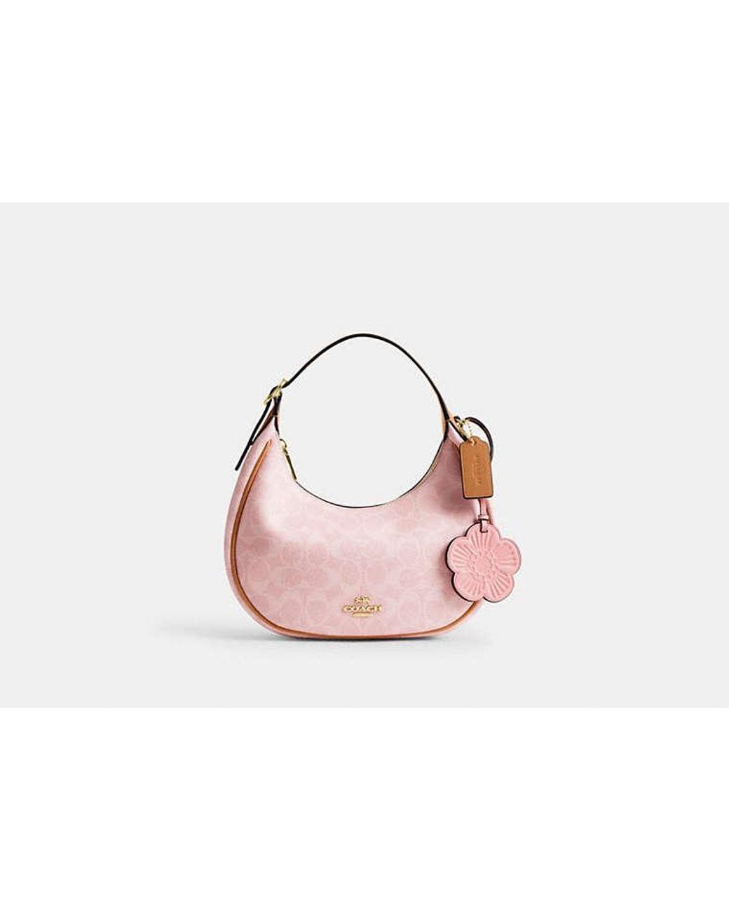 COACH Emily Shoulder Bag With Charms in Black | Lyst UK