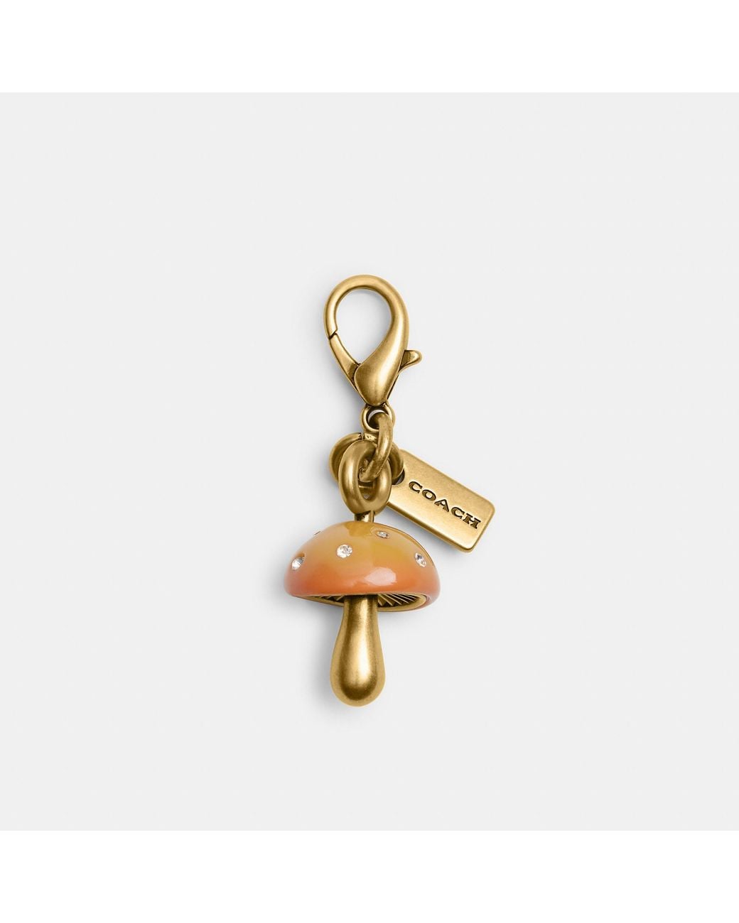 COACH Metallic Diy Mushroom Charm