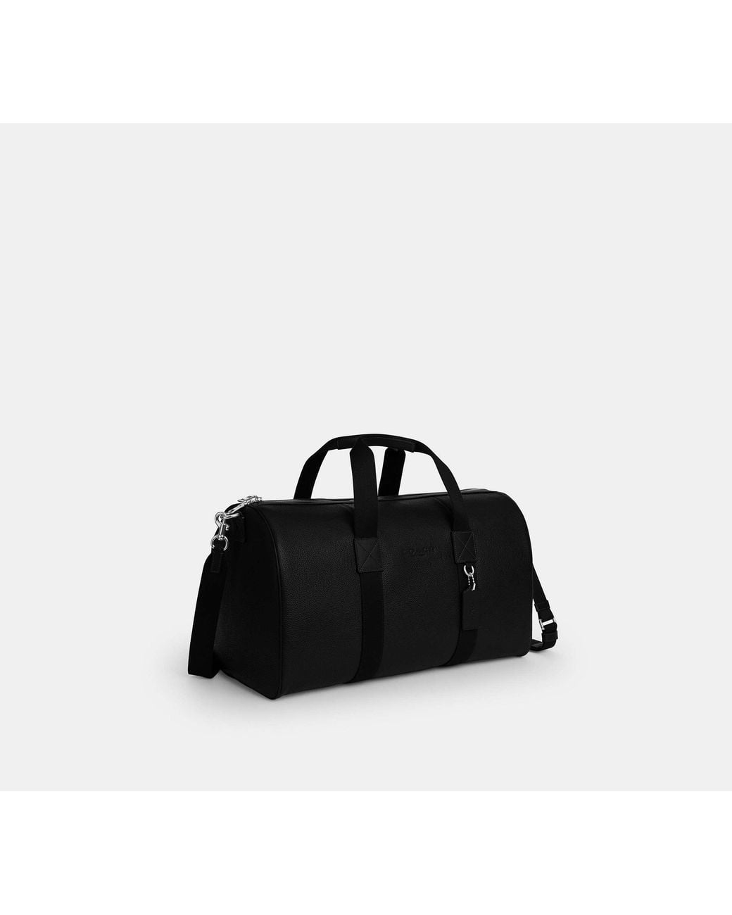 Borsa Duffle Explorer 50 di COACH in Black da Uomo