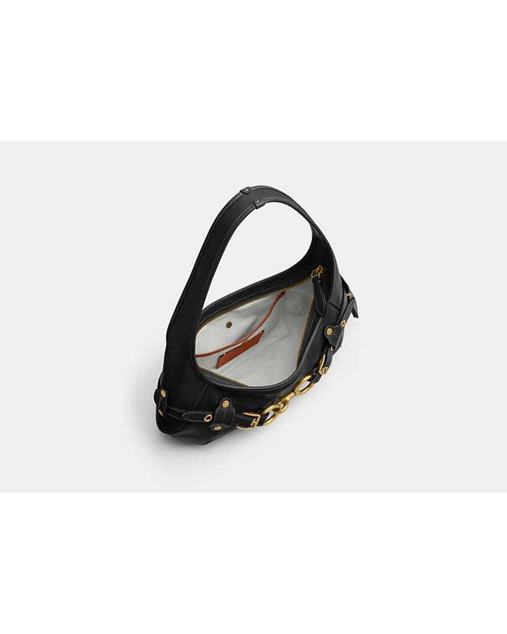 COACH Black Belted Ergo Shoulder Bag