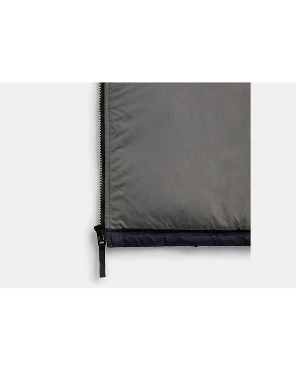 COACH Blue Tonal Signature Down Jacket for men