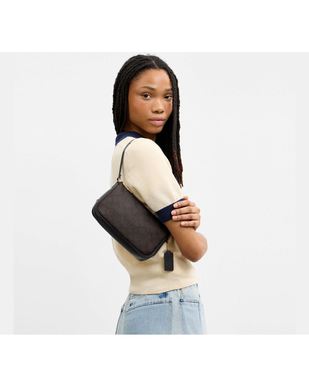 Borsa Plaza di COACH in Black
