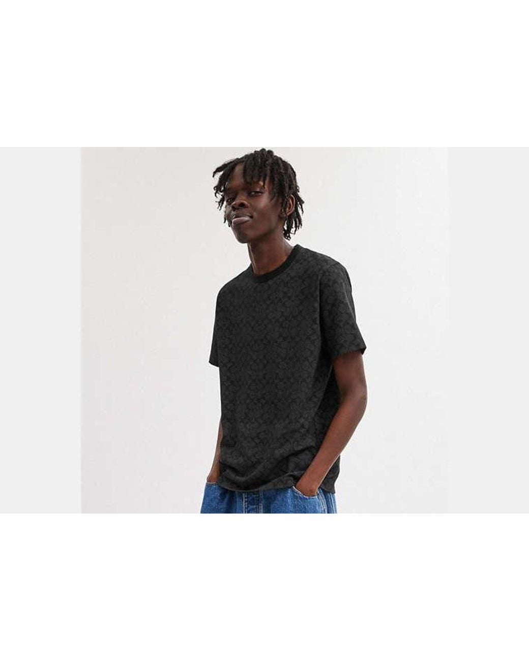 COACH Black Signature T-Shirt