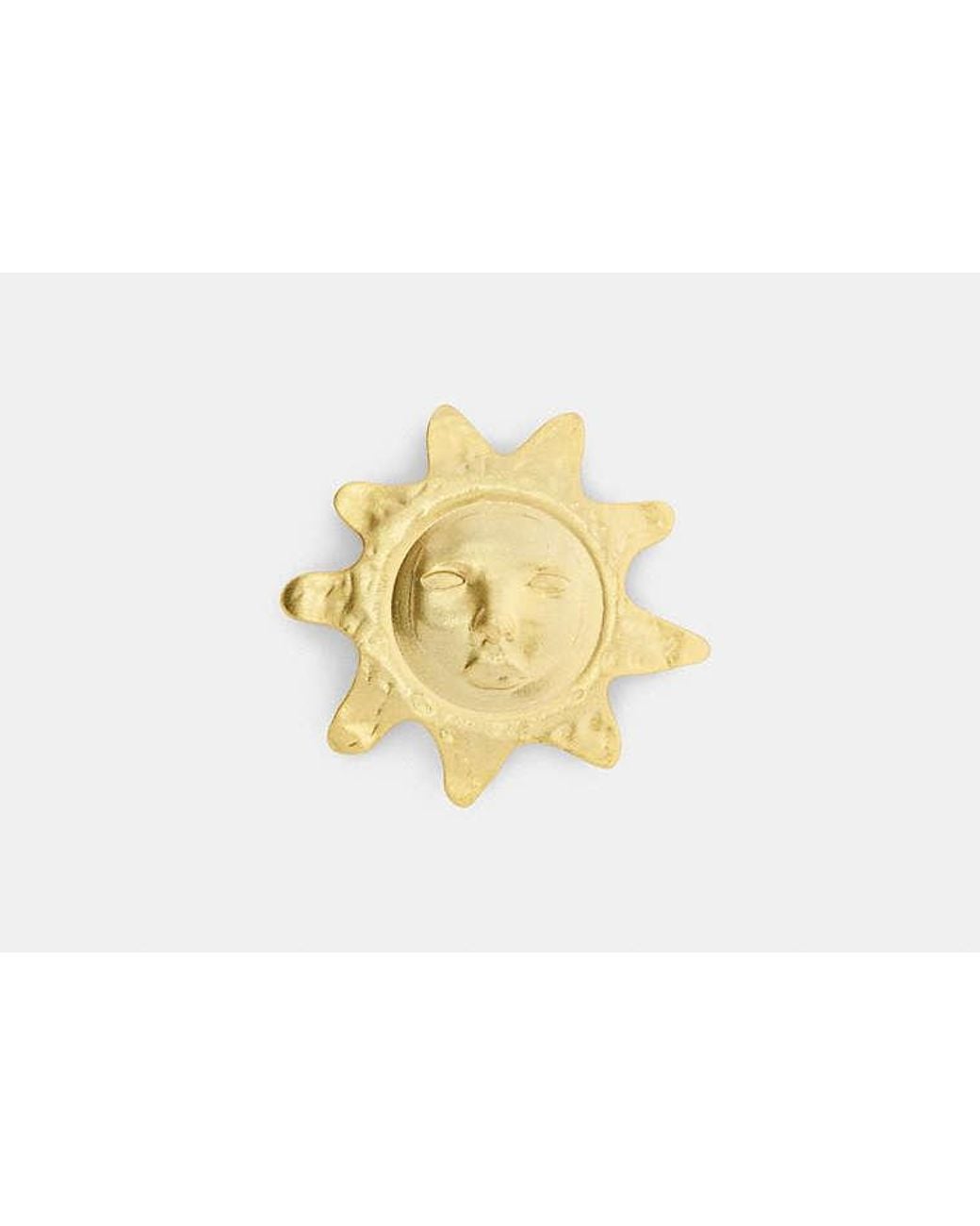 COACH Black Sun Brooch