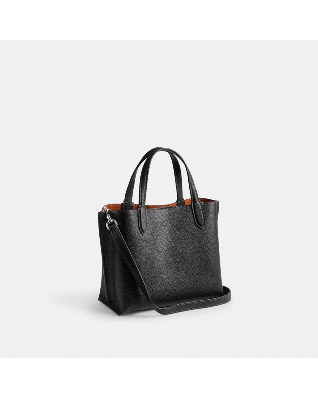 Coach＊ディズニーコラボトートバッグ＊Willow Tote Bag COACH Disney X Willow Tote Bag 24 With Mickey Mouse in Black