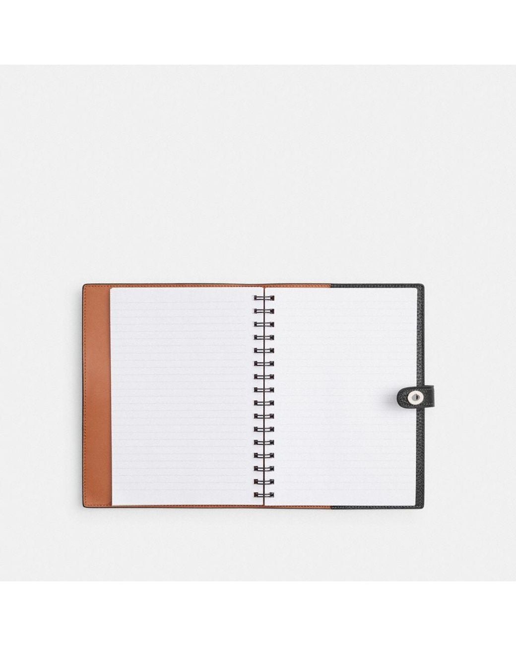 COACH Disney X Notebook In Regenerative Leather With Mickey Mouse in ...