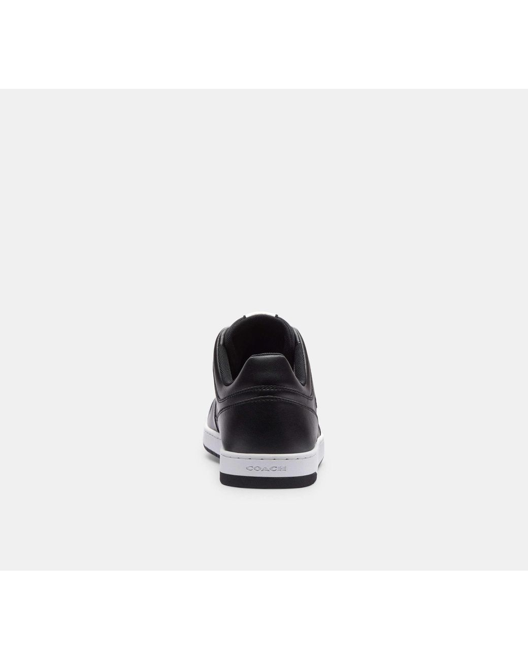 COACH Black C201 Sneaker In Signature Canvas for men