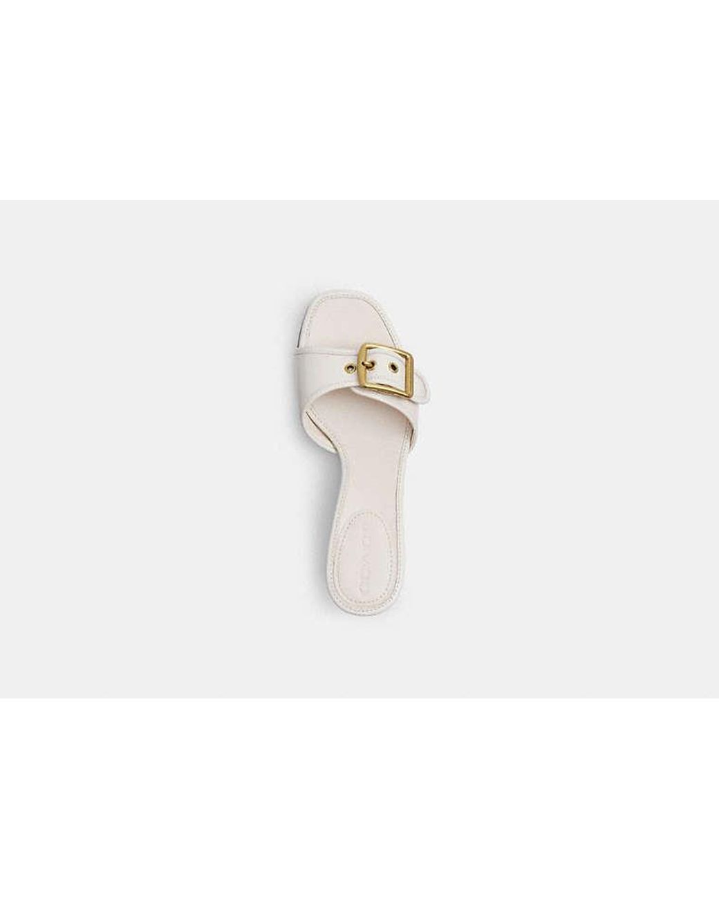 COACH Black Margot Sandal