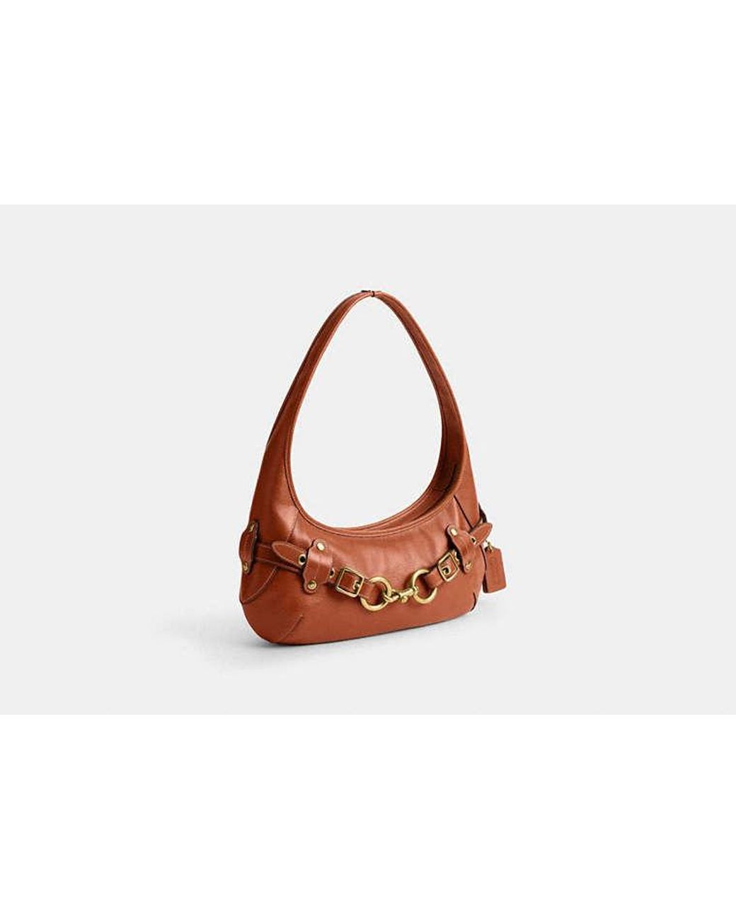 COACH Black Belted Ergo Shoulder Bag