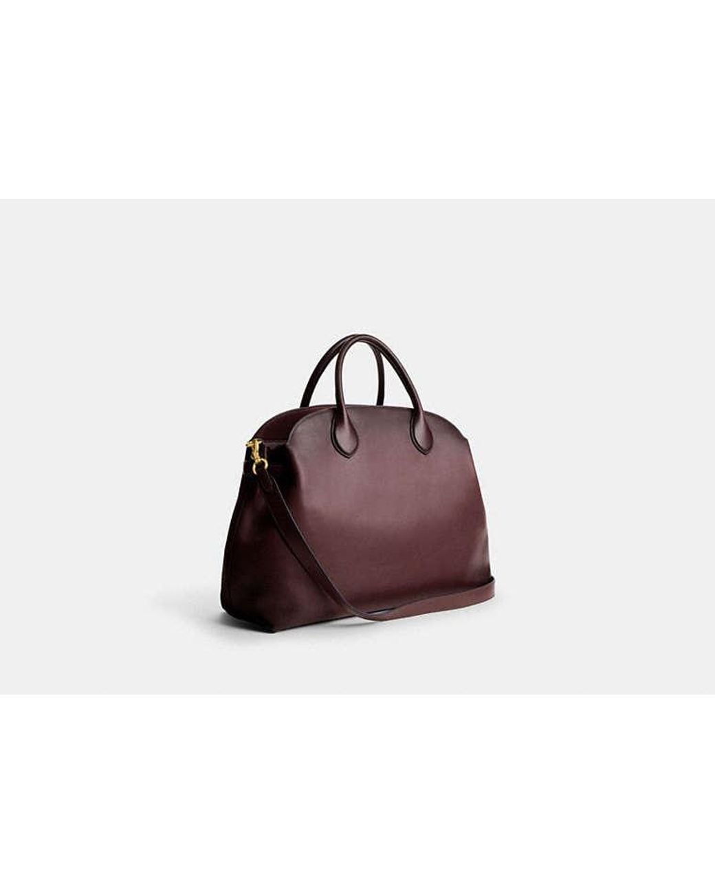 COACH Brown Soft Empire Carryall Bag 48