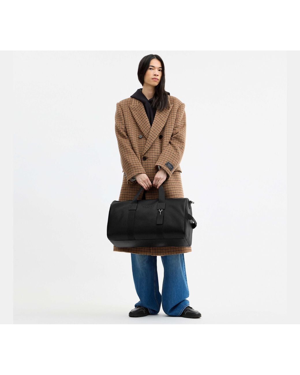 Borsa Duffle Explorer 50 di COACH in Black da Uomo