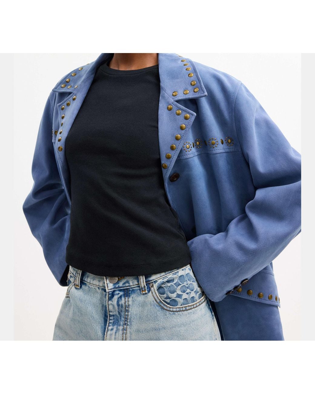 Giacca di COACH in Blue