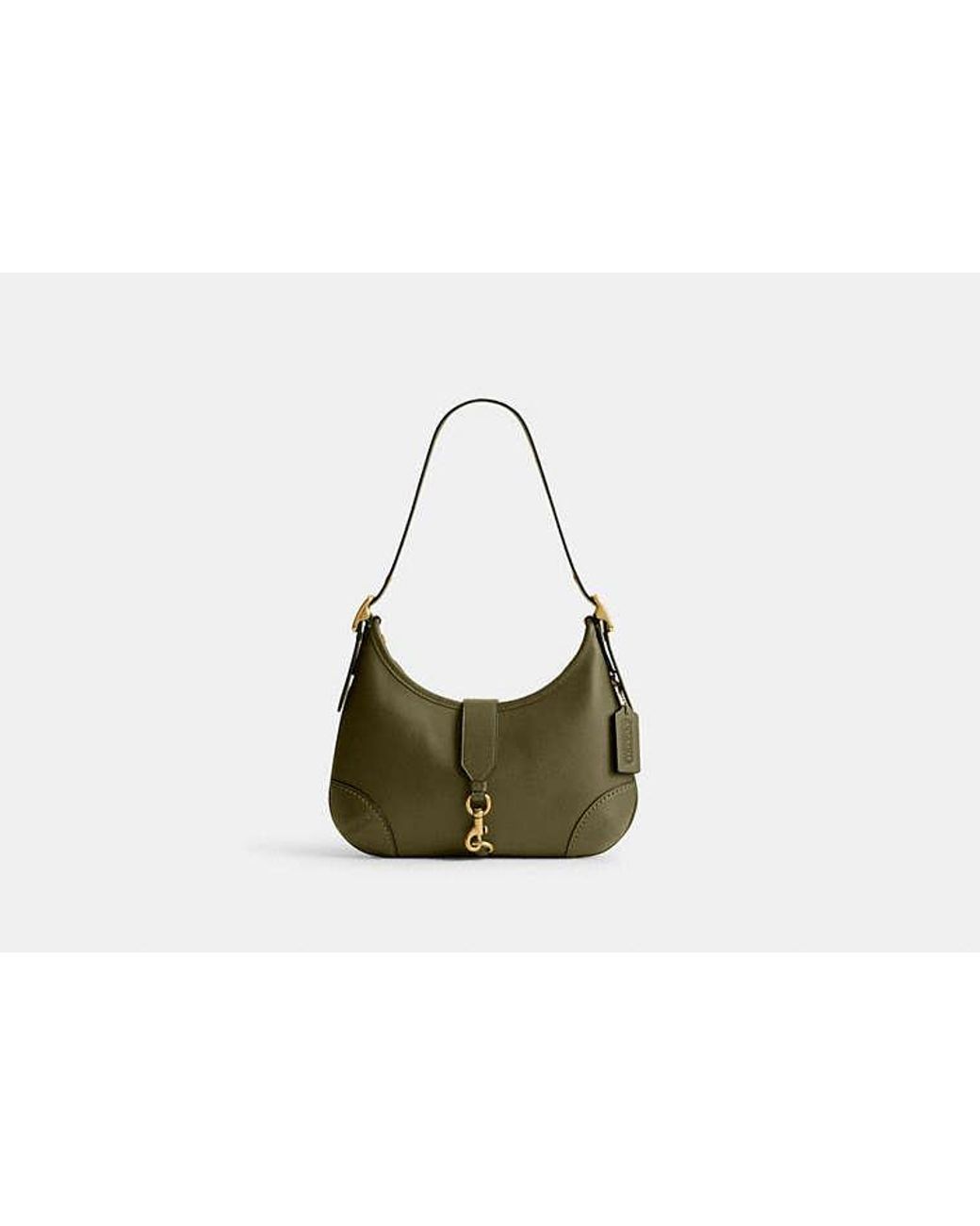 COACH Black Hamptons Hobo Bag