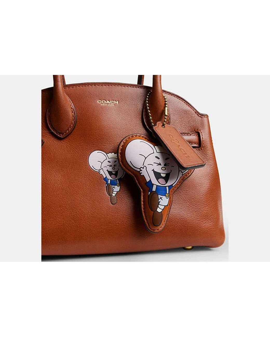 Sac Fourre-Tout Brain Dead Empire 21 Avec Souris Kachi Et Breloque En Pour Femmes COACH en coloris Black