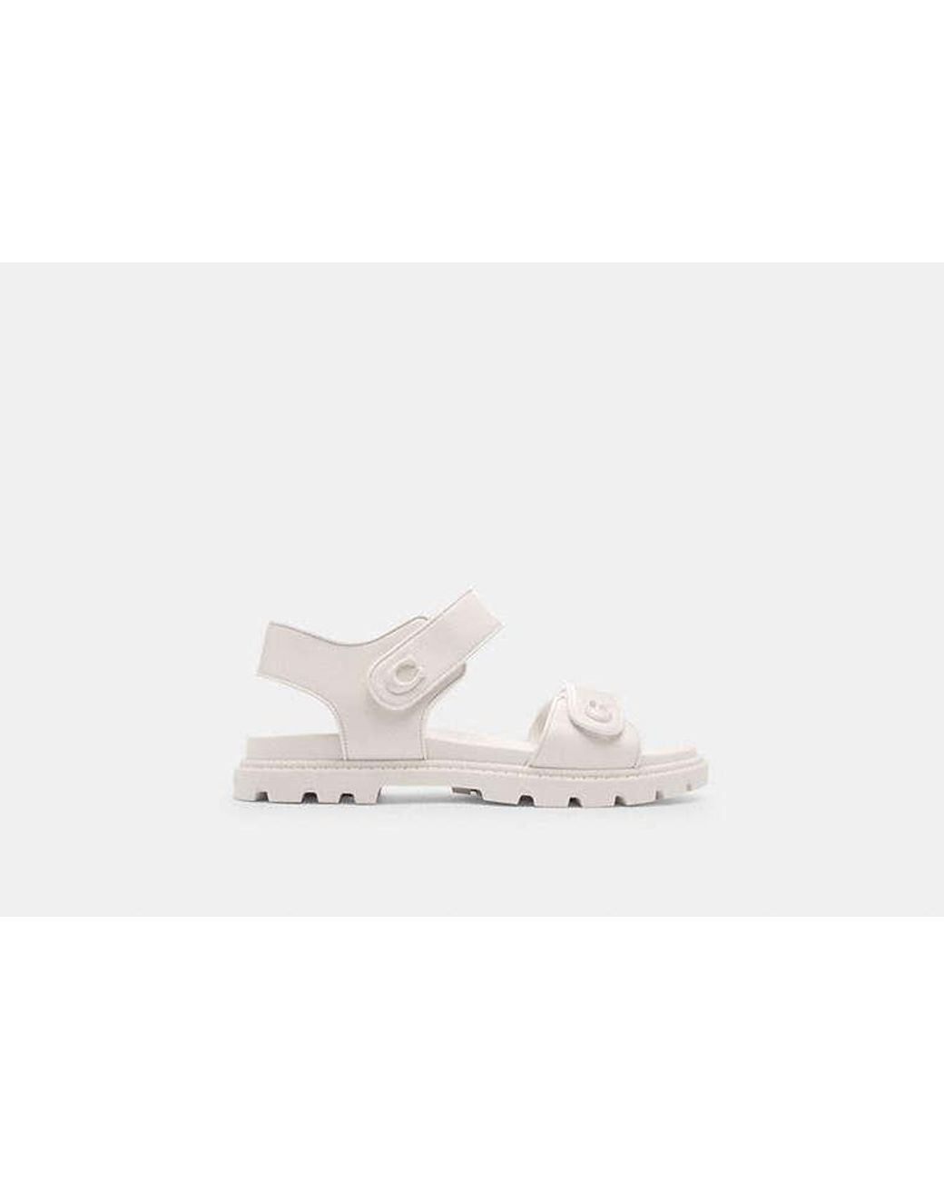 COACH Black Brynn Sandal