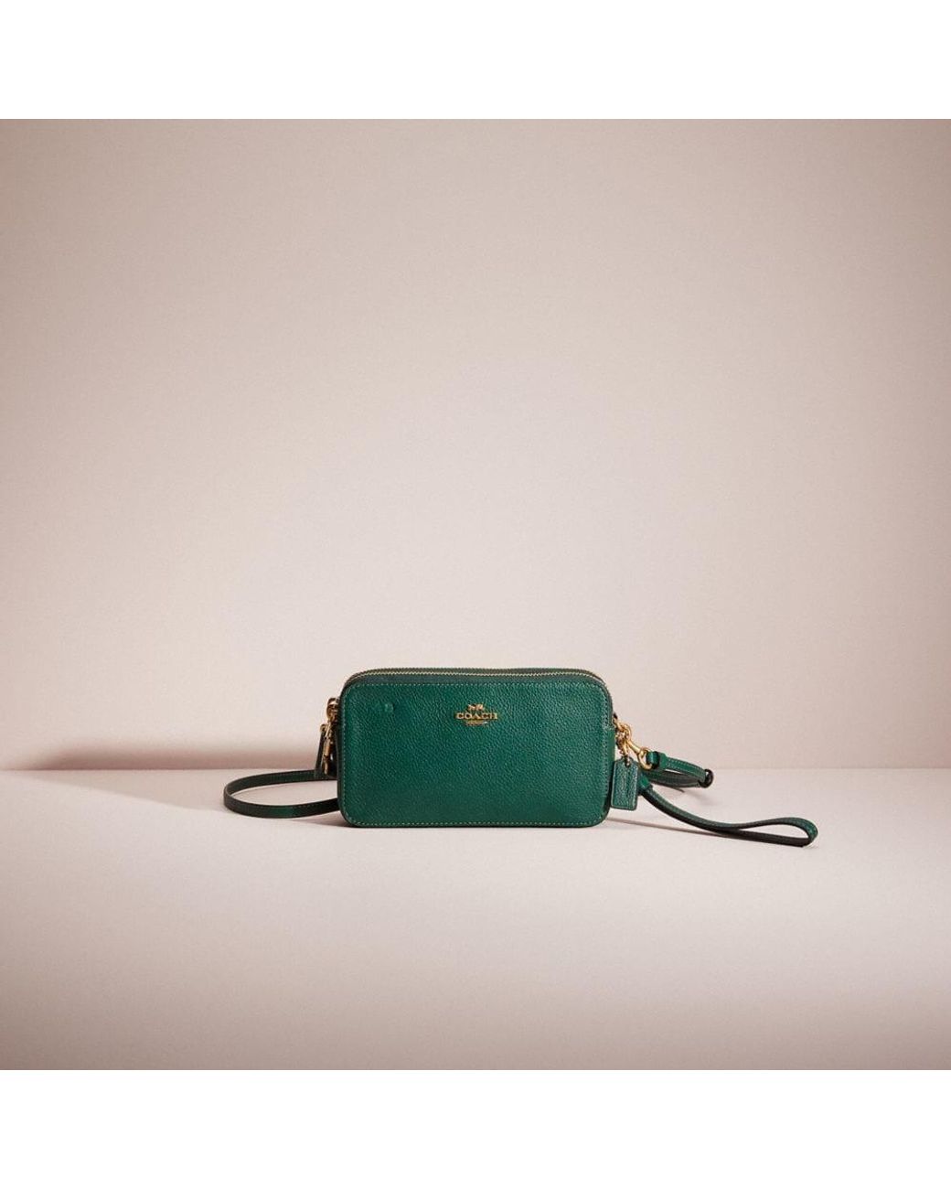 COACH Restored Kira Crossbody in Green Lyst