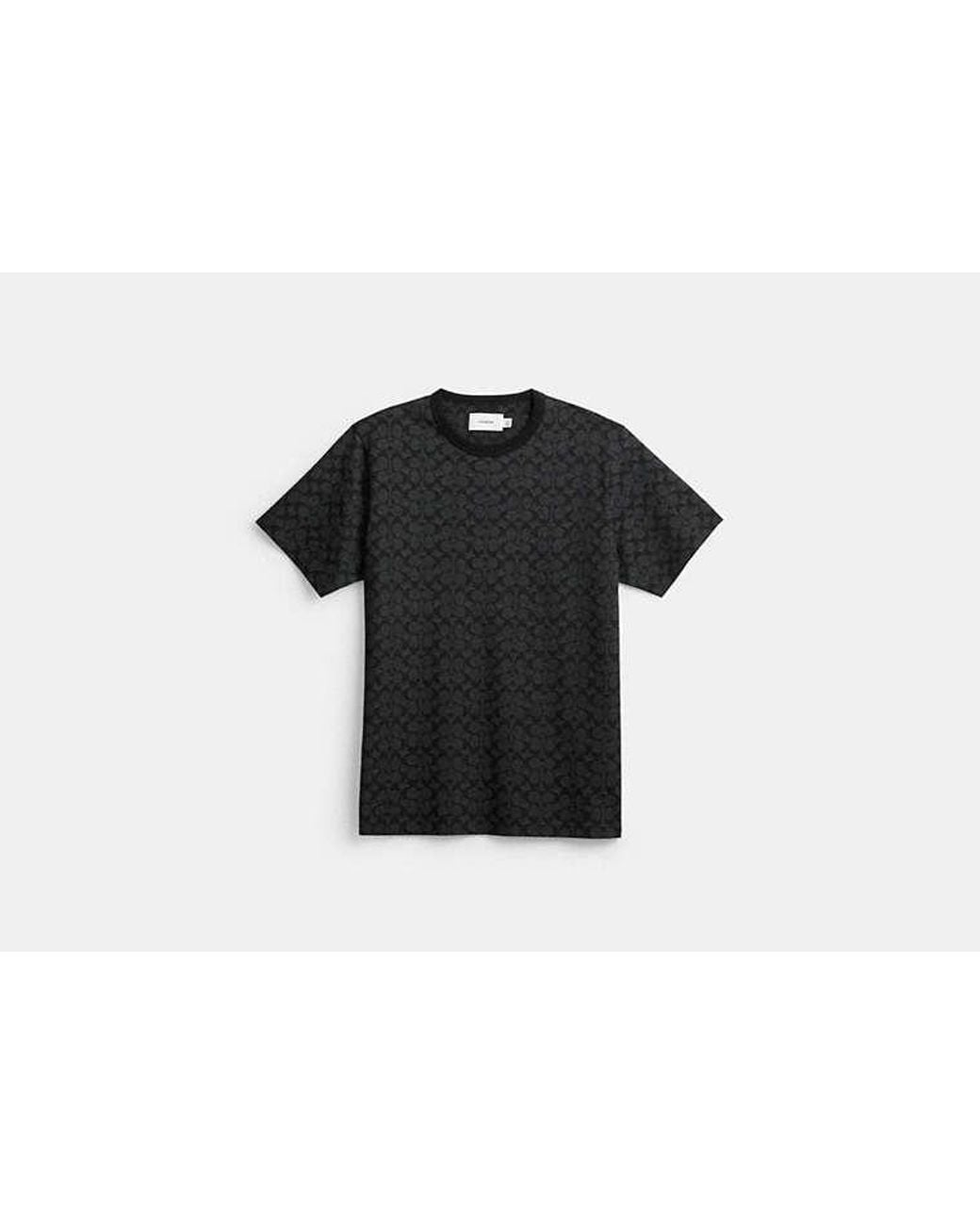 COACH Black Signature T-Shirt