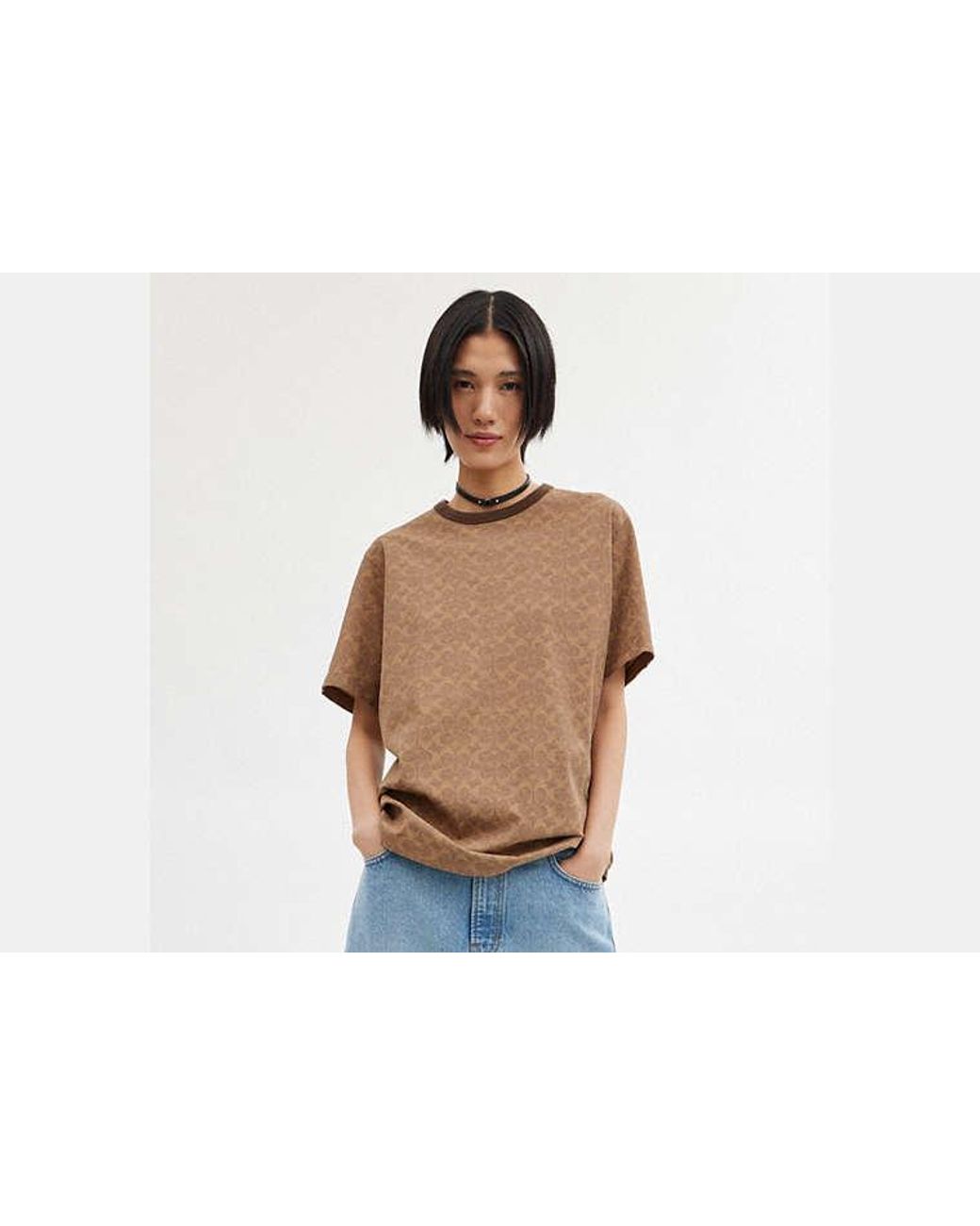 COACH Black Signature T-Shirt