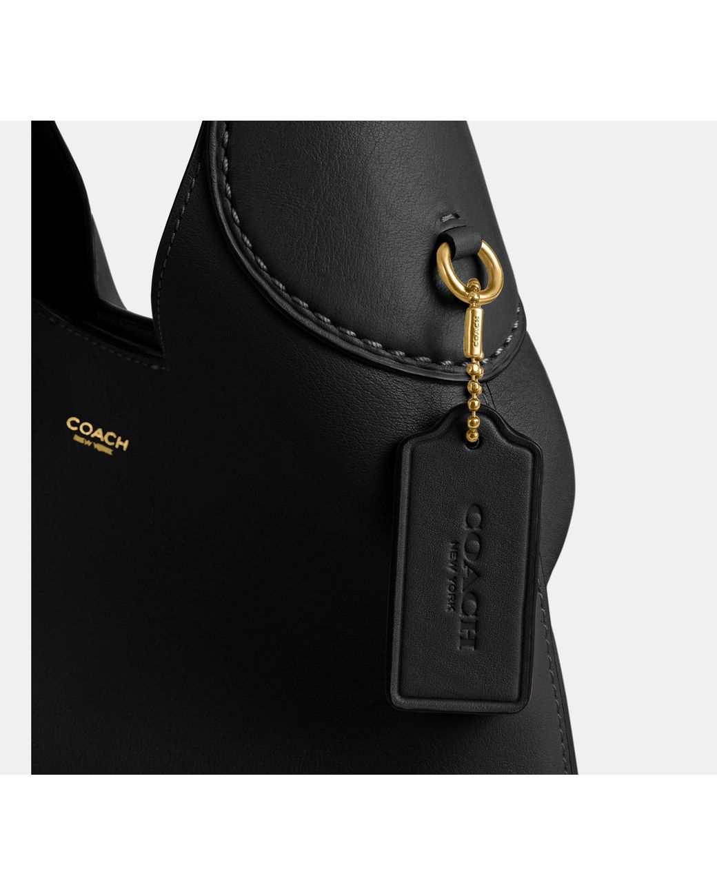 COACH Black Brooklyn Shoulder Bag